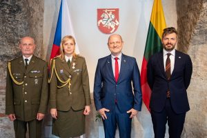  Akredituoti naujieji Norvegijos ir Čekijos gynybos atašė Lietuvai