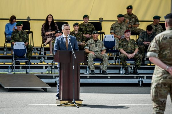  Rukloje įvyko NATO priešakinių pajėgų bataliono vadų pasikeitimas: „Kovinė grupė padėjo Lietuvai saugumo srityje padaryti didelį progresą“