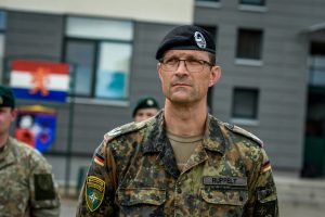  Rukloje įvyko NATO priešakinių pajėgų bataliono vadų pasikeitimas: „Kovinė grupė padėjo Lietuvai saugumo srityje padaryti didelį progresą“