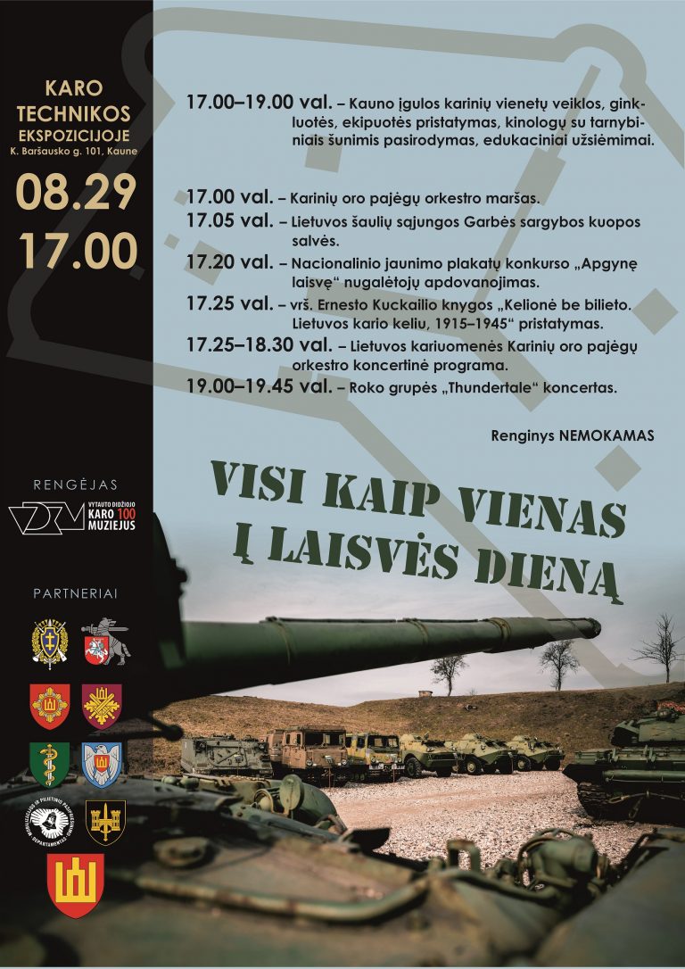  Vyks Rusijos kariuomenės išvedimo iš Lietuvos teritorijos dienos minėjimai