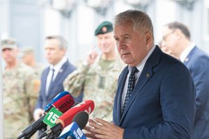  Pabradėje atidarytoje stovykloje „Herkus“ įsikūrė naujoji JAV karių rotacija