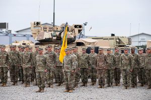  Pabradėje atidarytoje stovykloje „Herkus“ įsikūrė naujoji JAV karių rotacija
