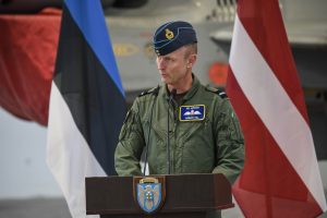  Pasikeitė NATO oro policijos misiją Baltijos šalyse vykdantys kariniai kontingentai: vietoje ispanų – danai ir portugalai