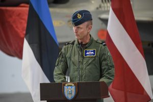  Pasikeitė NATO oro policijos misiją Baltijos šalyse vykdantys kariniai kontingentai: vietoje ispanų – danai ir portugalai
