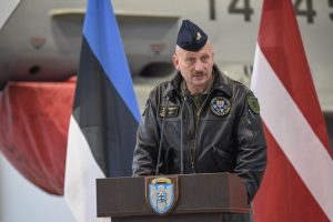  Pasikeitė NATO oro policijos misiją Baltijos šalyse vykdantys kariniai kontingentai: vietoje ispanų – danai ir portugalai