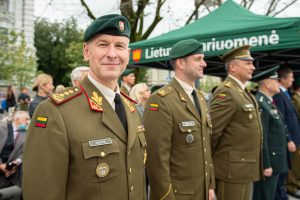  Lukiškių aikštėje paminėtos Rusijos kariuomenės išvedimo iš Lietuvos teritorijos 28-osios metinės