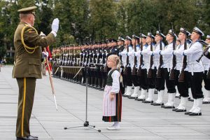  Lukiškių aikštėje paminėtos Rusijos kariuomenės išvedimo iš Lietuvos teritorijos 28-osios metinės