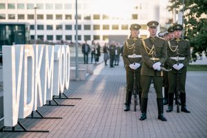  Renginiu „100 metų vienybės“ Vytauto Didžiojo karo muziejaus sodelyje Kaune vainikuotas muziejaus 100-mečio minėjimas