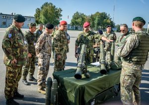  Lietuvoje ESBO stebėtojams pristatytos modernios pėstininkų kovos mašinos „Vilkas“