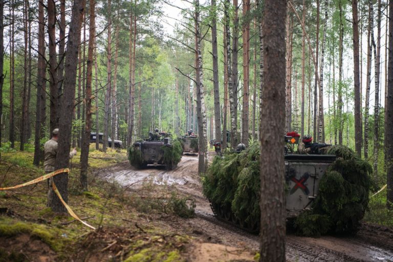 Lithuanian officers visit Exercise Zapad 2021