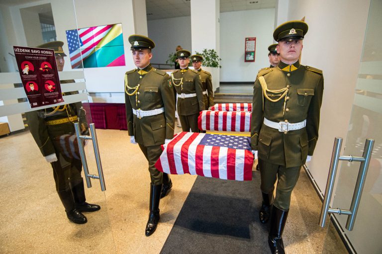 Remains of World War II soldiers discovered in Lithuania repatriated to the United States