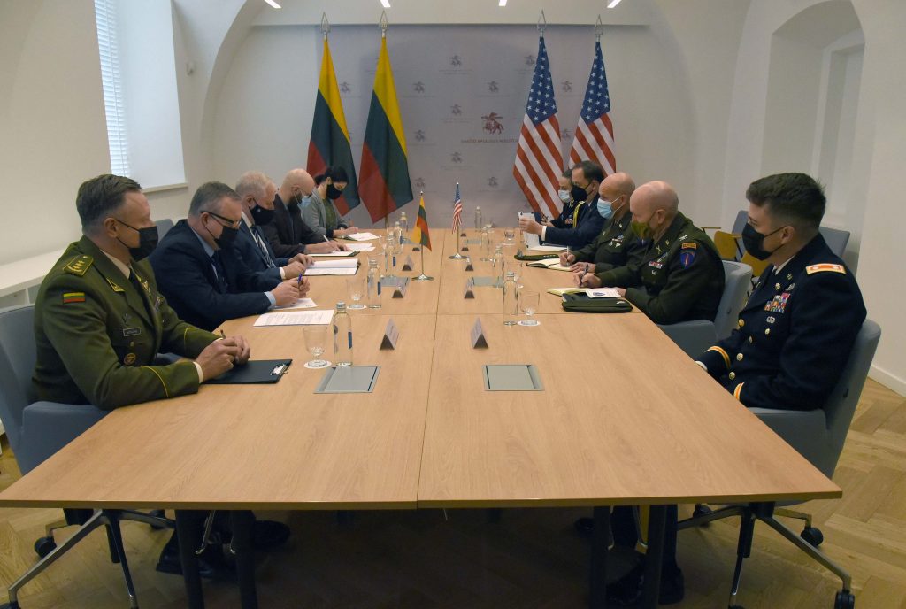 We look forward to our continued partnership, says Commanding General of the U.S. Army Europe and Africa during his visit in Lithuania