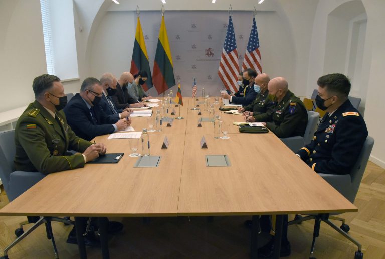 We look forward to our continued partnership, says Commanding General of the U.S. Army Europe and Africa during his visit in Lithuania