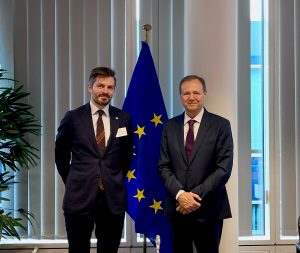  M. Abukevičius susitikimų Briuselyje metu: „Vienintelis veiksmingas atsakas į kylančias grėsmes – aktyvus bendradarbiavimas“