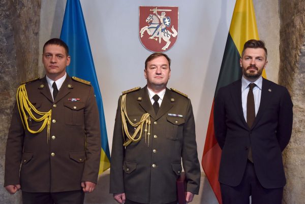  Akredituotas naujas Ukrainos gynybos atašė Lietuvai