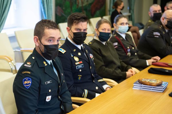  Lietuvoje lankosi Baltijos gynybos koledžo delegacija