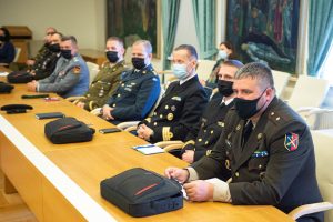  Lietuvoje lankosi Baltijos gynybos koledžo delegacija