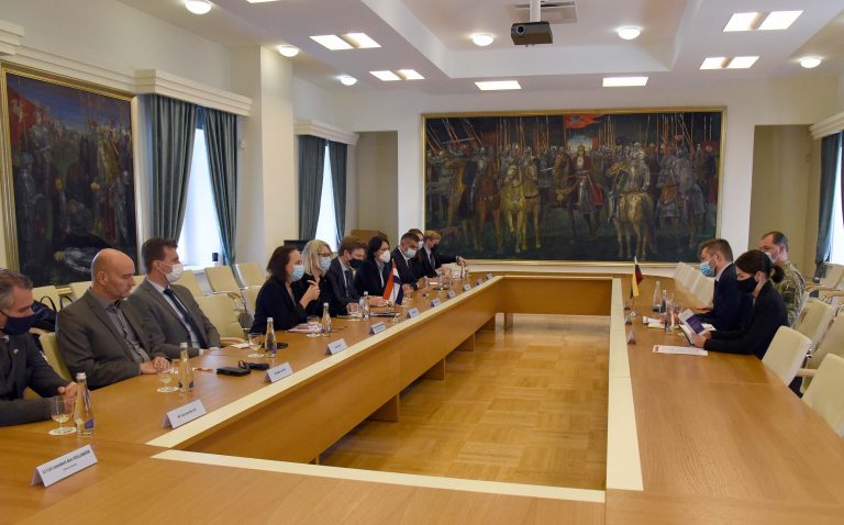 Vice Minister M. Abukevičius and Dutch MPs discussed security and defence issues