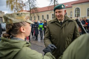  Prisiekę Lietuvai, studijas pradeda 99 Karo akademijos kariūnai