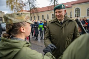  Prisiekę Lietuvai, studijas pradeda 99 Karo akademijos kariūnai