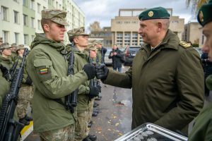 Prisiekę Lietuvai, studijas pradeda 99 Karo akademijos kariūnai