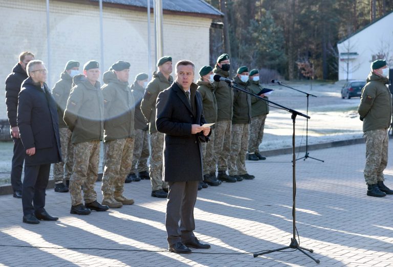 Involvement in Iraq is Alliance’s main contribution in the fight against terrorism, said V. Semeška at a deployment ceremony before a NATO mission