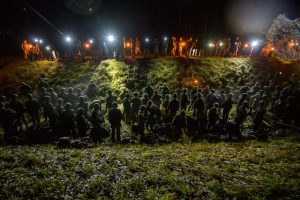  Praūžė Karo akademijos kariūnų krikštynos
