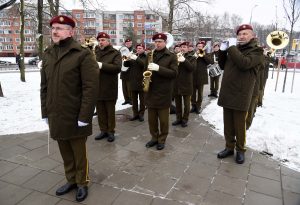  Vilniuje atidarytas Juozo Lukšos-Daumanto skveras