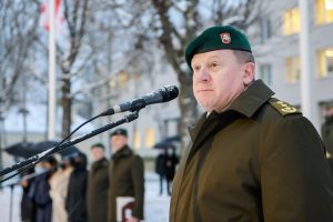  Karo akademijos bendruomenė švenčia Lietuvos kariuomenės dieną