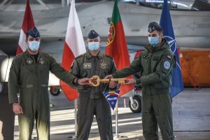  NATO oro policijos misiją Baltijos šalyse perėmus Lenkijai, viceministras V. Semeška pabrėžia šios šalies svarbą hibridinės atakos kontekste
