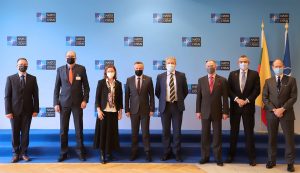  V. Semeška susitiko su nauja NATO Paramos ir pirkimų agentūros vadove