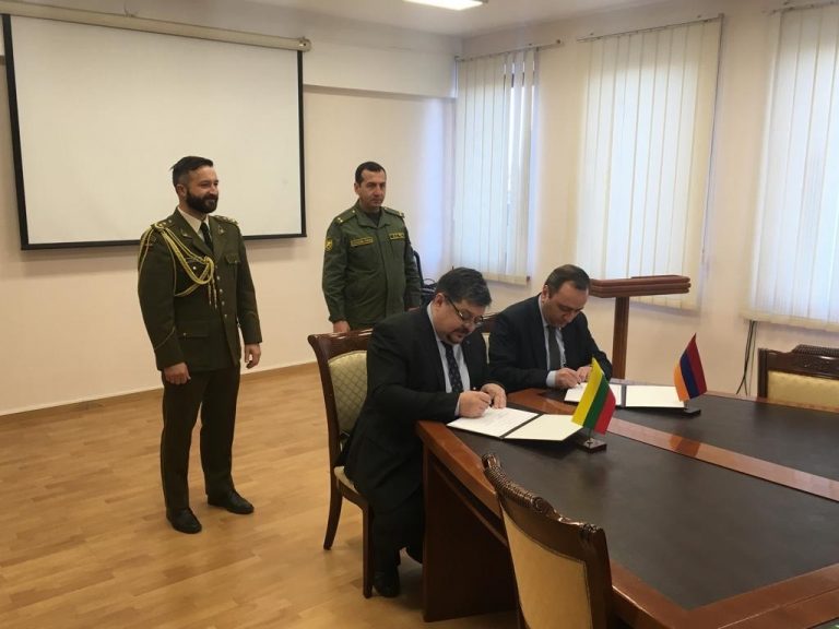 Bilateral defence cooperation plan signed with Armenia