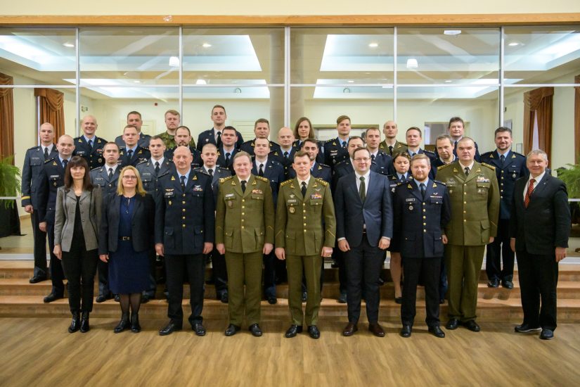 Lietuvos karo akademijoje kursus baigė Baltijos šalių oro pajėgų štabo karininkai
