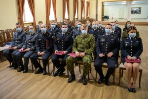  Lietuvos karo akademijoje kursus baigė Baltijos šalių oro pajėgų štabo karininkai