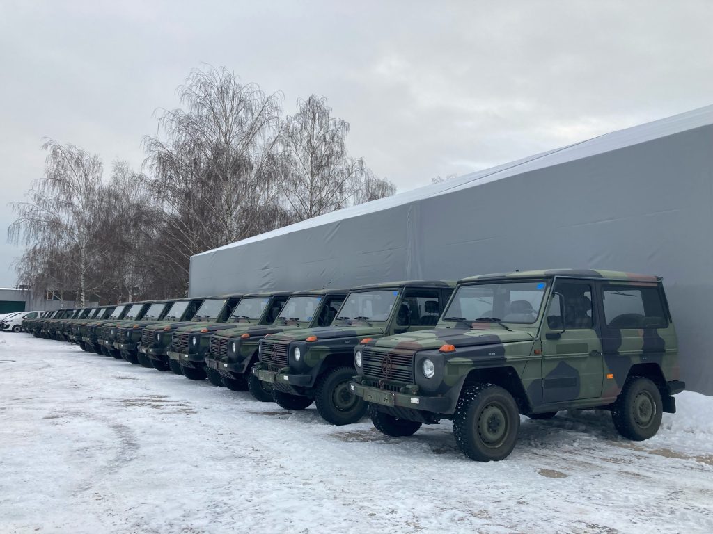 125 Dutch all-terrain vehicles to be dedicated to the National Defence Volunteer Force servicemembers guarding the border area with Belarus