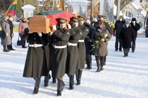  Partizanas B. Juospaitis-Direktorius amžinojo poilsio atgulė Ramygalos kapinėse Panevėžyje