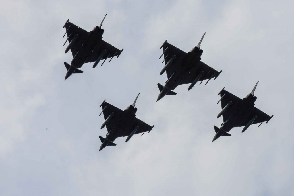 Data on interceptions of aircraft completed near the Baltic States' borders on June 1–7, 2026