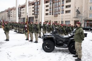  Minimos krašto apsaugos savanorių pajėgų  įkūrimo 31-osios metinės