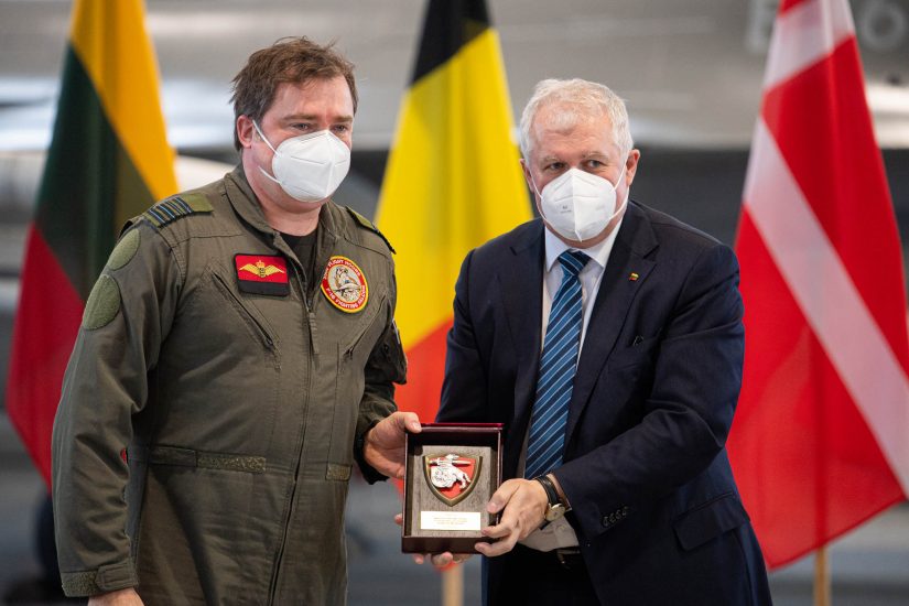 NATO deterrence and defence in our region will be adapted, says Minister of National Defence A. Anušauskas welcoming Danish fighter capability at Šiauliai