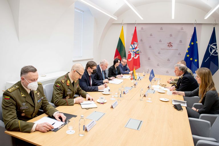 NATO force presence on the ground in Lithuania is exceptionally important and meaningful, says Minister A.Anušauskas