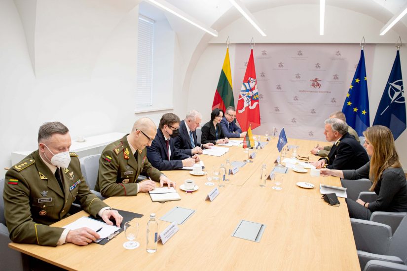 NATO force presence on the ground in Lithuania is exceptionally important and meaningful, says Minister A.Anušauskas