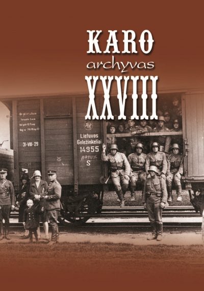 Knyga. Gintautas Surgailis „Karo archyvas XXVIII tomas“, LKA, 2013.