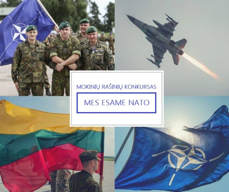 Prasidėjo mokinių rašinių konkursas „Mes esame NATO“