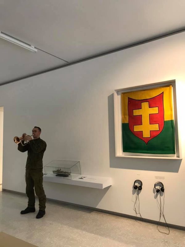  Pirmoji mūsų valstybę jūroje saugojusi trispalvė jau Vilniuje