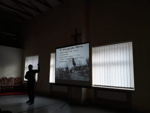  Sausio 13-osios išvakarėse su kariais kalbėtasi apie Laisvės kainą