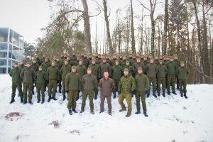  Sausio 13-osios išvakarėse su kariais kalbėtasi apie Laisvės kainą
