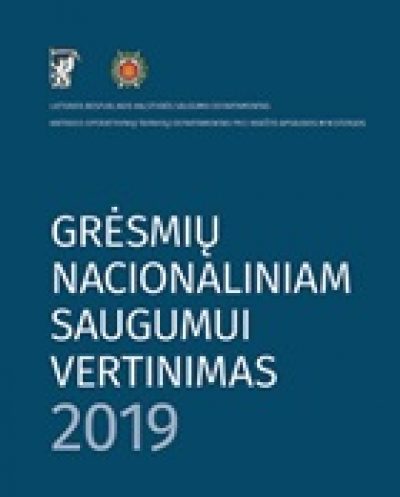 Knyga. „Grėsmių nacionaliniam saugumui vertinimas (2019)“. VSD ir KAM, 2019.