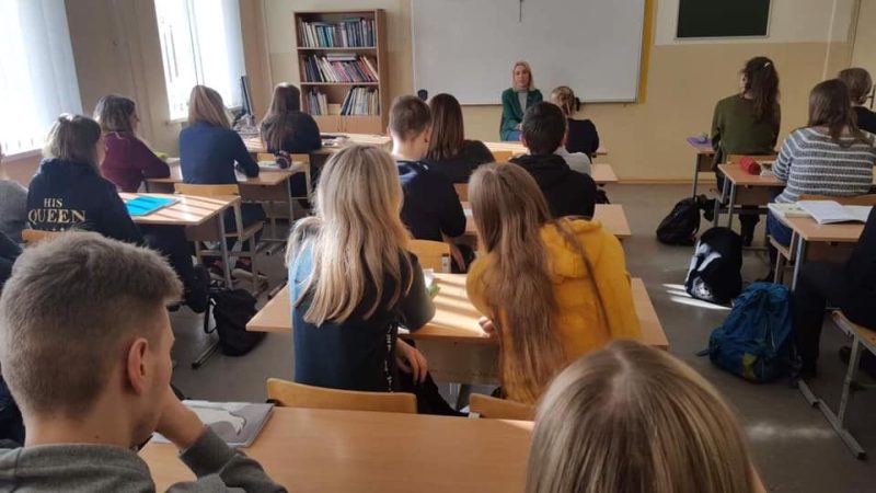 Su Šiaulių gimnazistais – apie tariamąjį ir tikrąjį patriotizmą