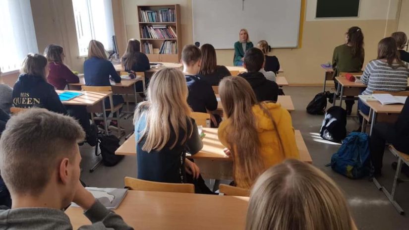 Su Šiaulių gimnazistais – apie tariamąjį ir tikrąjį patriotizmą