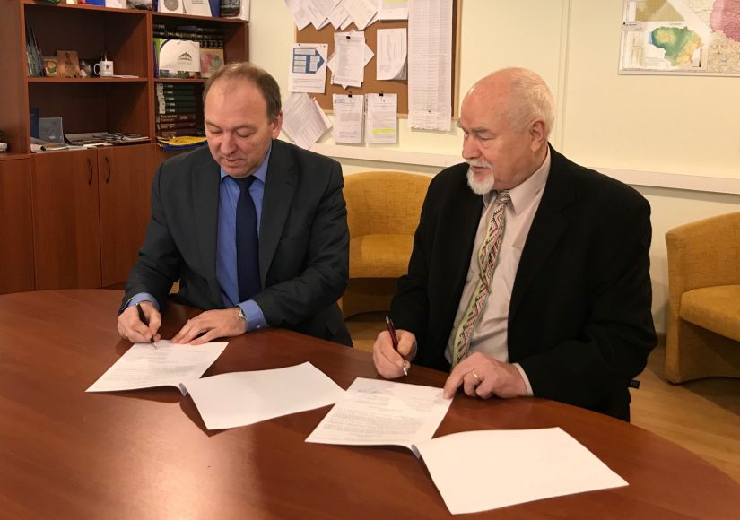 Pasirašyta bendradarbiavimo sutartis su Gervėčių klubu